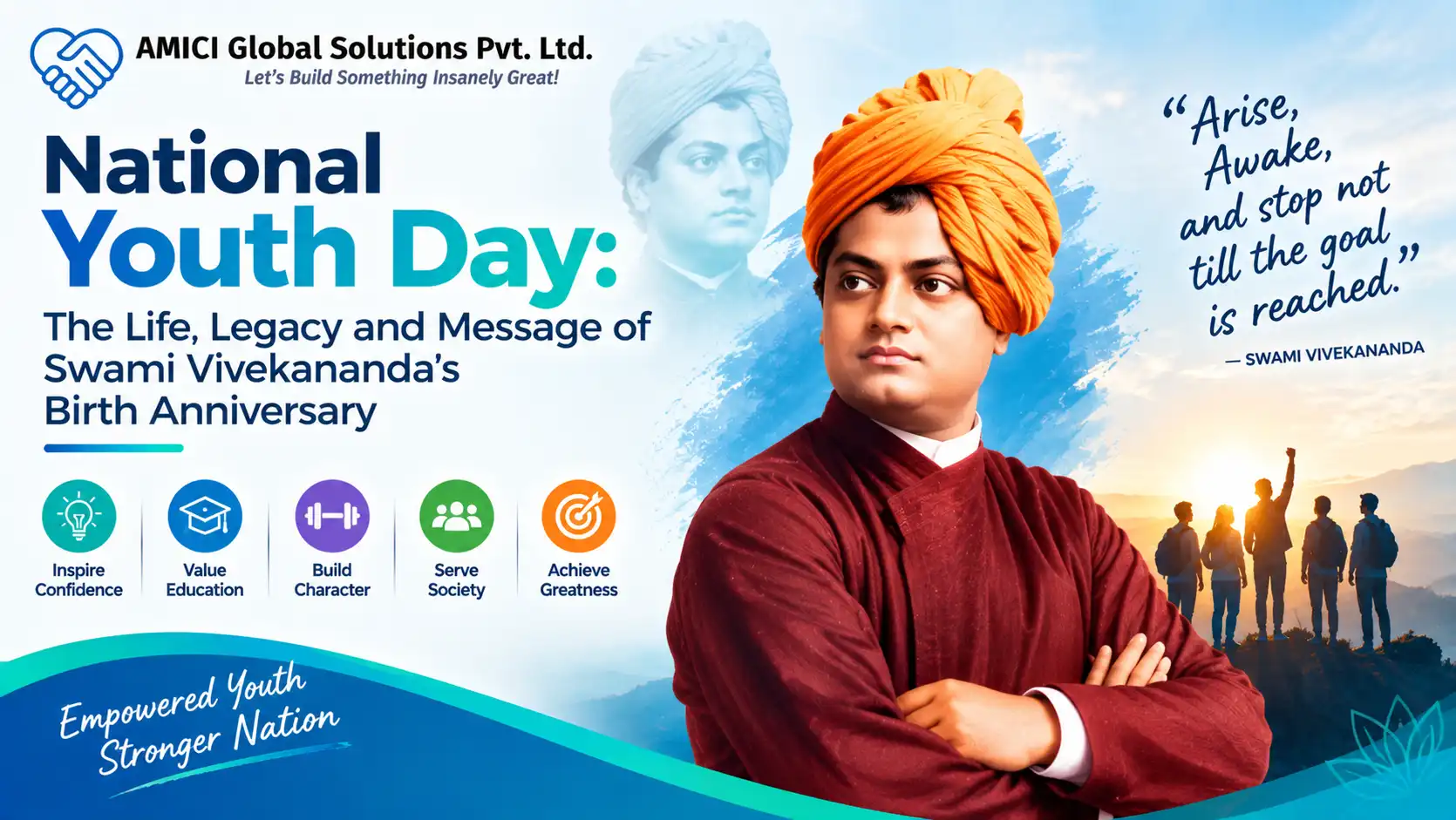 National Youth Day: The Life, Legacy and Message of Swami Vivekananda's Birth Anniversary